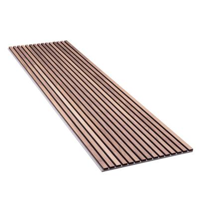 China Modern Luxury American Akupanel Wooden Polyester Fiber Slat Acoustic Panel Noise Reduction Panel Sound Proof Wall Paneling for sale