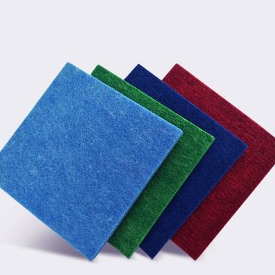 China Modern PET felt panel Sound Absorption Noise Control 100% Polyester acoustic wall panel noise absorbing acoustic acoustical wall decor for sale