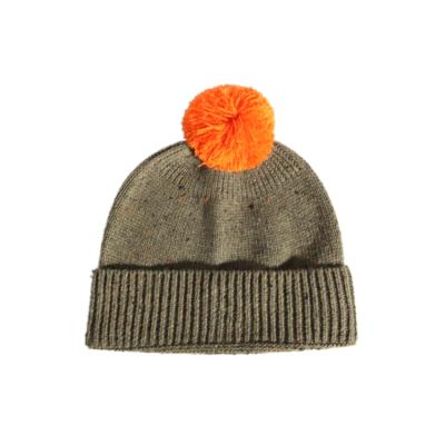 China JOINT Structure Exquisite Workmanship Large Pompom Custom Adult Knit Hat for sale