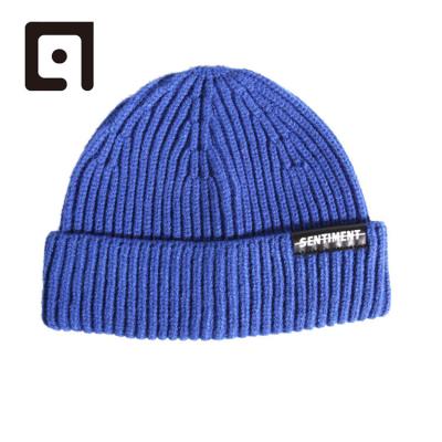 China Autumn Winter Unisex Cheap Plain Knitted Fashion Sport OEM Style Women Winter COMMON Hats With Logo for sale