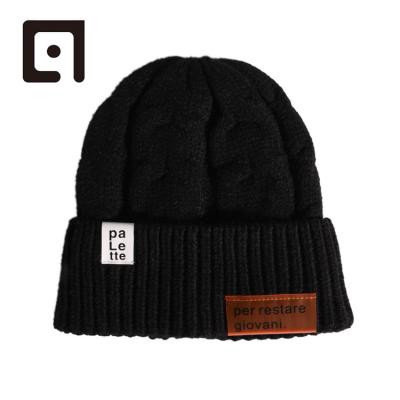 China Autumn Winter Unisex Cheap Women whole COMMON knitted thicken warm hat for men for sale