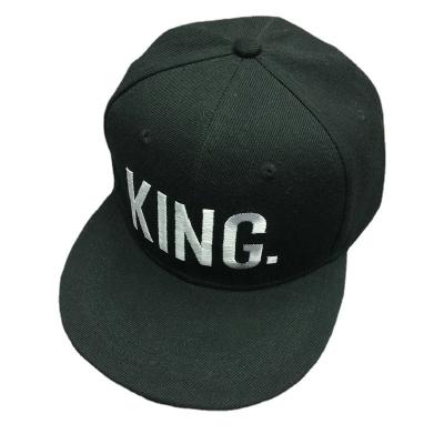 China King Queen Letter Couple COMMON hat fashion outdoor sports sunscreen creative baseball cap wholesale for sale