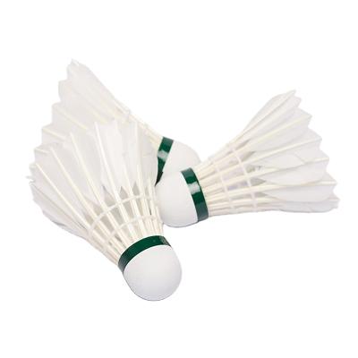 China Durable cheap high quality shuttle rooster goose feather badminton training shuttlecock for sale