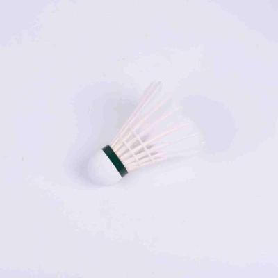 China 2021 Durable White Professional Professional Badminton Shuttlecock Goose Feather For Shuttlecock for sale