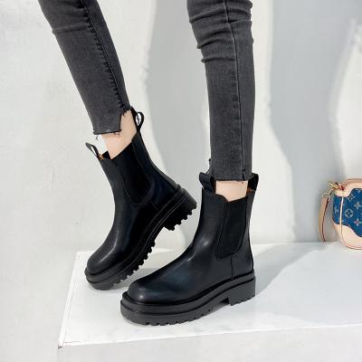 China Wholesale Fashion Lightweight Winter Over The Knee Boots Thigh High Black Winter Boots Heel Flat Women's Leather Boots for sale