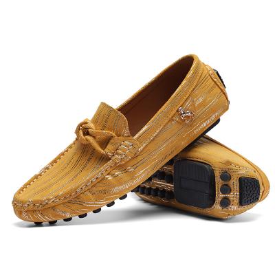 China 2021 Anti-odor china manufacturer fashion men's loafers genuine cow leather dress loafer men's casual shoes for sale