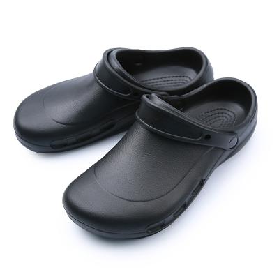 China Water Proof Hotel Kitchen Clogs Chef Shoes Breathable Resistant Non-Slip Cook Working Shoes For Men And Women for sale