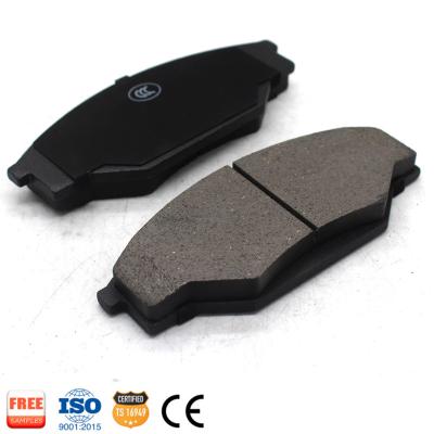 China GRAETWALL BRAKE PICKUP PADS QF136 SEMI METAL brake pads for Great Wall wingle 5 wingle 7 140.2*56*15mm for sale