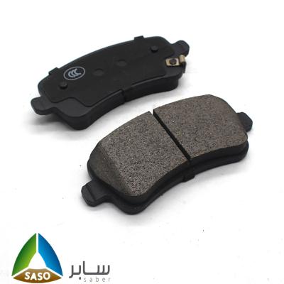 China QR187 Ceramic Brake Pads for CHANGAN EADO EV/BAIC BJ40 BJ40L/GEELY DI HAO Saloon /FDB5121 120*52.2*16.5mm for sale