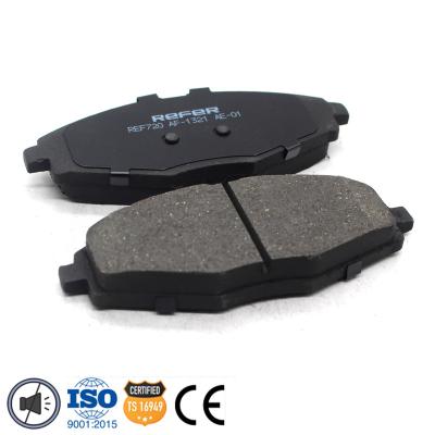 China CERAMIC Brake Pads for Changan Benni, Chevrolet Matiz, Chery QQ3 D1321/D1937 96273708/96426043 GDB3195 127*48.3*16mm for sale