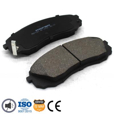 China Ceramic Brake Pads for Haval H8 D2121 High Brake Pads 3501110XKV08A/3501110XKW09A GDB7999 164.4*62.6*16.6mm for sale