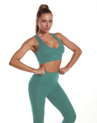 China Three Piece Set Elasticity Gym Wear Yoga Private Label Women Breathable Sportswear Sets Fitness Women Yoag Seamless Set for sale