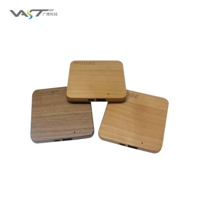 China Latest Innovative Products Portable Slim Powerbank 2600mah Wooden Bamboo Power Bank for sale