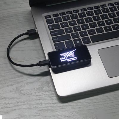 China New design metal solid state drive with LED light uo logo 64GB 128GB 256GB for promotion for sale