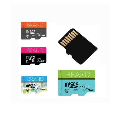 China Logo High Speed ​​Good Compatibility TF Card 32gb 64gb Plastic OEM Customized Memory Card For Smartphones for sale