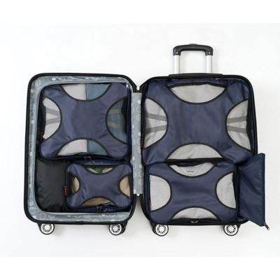 China Fashion 7 Pcs China Wholesale Price Travel Luggage Organizer Lightweight Bags Travel Compression Packing Cubes for sale