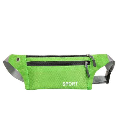 China 2022 Fashion Hot Selling Water Proof Sports Waist Pack Bag Waterproof Thin Running Fanny Pack Storage Bag for sale