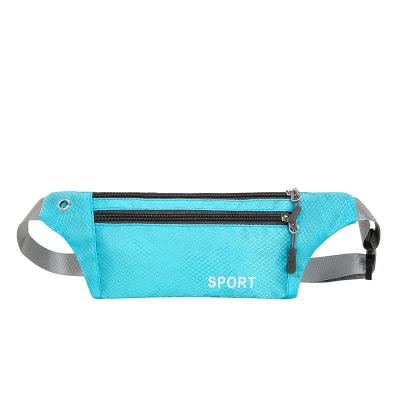 China Custom Water Proof Breathable Waterproof Polyester Waist Bag For Outdoor Sports With A Cross-body Fanny Pack for sale