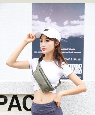 China Water proof the Korean version of the popular tight-fitting breathable waterproof thin fanny pack outdoor sports holding belt bag mobile phone for sale