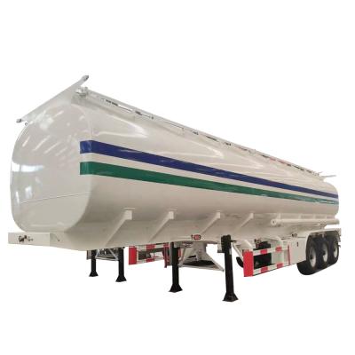 China Truck Trailer 3 Axle Fuel-Transport Semi-Trailer (Carbon Steel) for sale