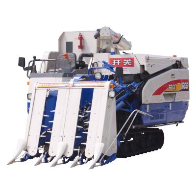 China Dongfeng ISEKI 60.6 HP 4LBZ-145D HF608G Agriculture Half Feeding Rice Harvester Equipment for sale