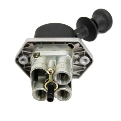 China Genuine truck brake system OEM Donfeng dump truck hand brake valve 3517010-C0101 carton 1 year Dongfeng Kingland,kingrun silver/black DFL4251 for sale