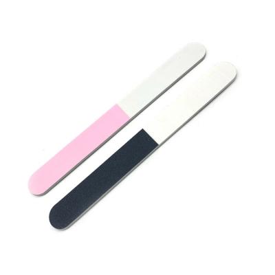 China Nail Polishing Nail Art Filer Emery Paper Nail Filer Buffer Foam Nail Various Levels Care 3 Sides for sale