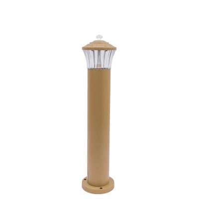 China Hot Sale Borosilicate Waterproof Landscape Decorative Glass Outdoor Garden Led Lawn Bollard Lighting Light for sale