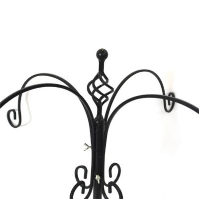 China Europe Market Metal Shepherds Easily Assembled Single Hooks Garden Shepherd Hook for sale