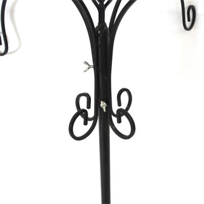 China Easily Assembled Decoration Stakes Shepherds Hooks For Hanging Flower Pots Garden Shepherd Hook for sale