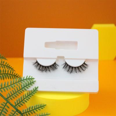 China Wholesale Volume D Best Handmade Full Curl Fluffy Mink Eyelashes Deep D Fake Curl Russian Strip Lashes for sale