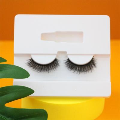 China Full Volume Eyelash C D Double Density Curl Strip Eyelash Vendors Wholesale Custom Winged Russian Bundler Lashes for sale