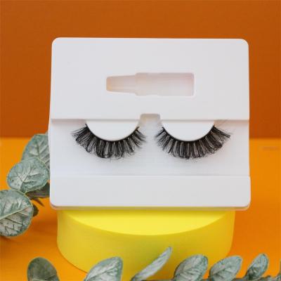 China Natural Natural Long Winged Extensions Since C D Curl Custom Fluffy Strip Eyelashes Russian Lashes for sale