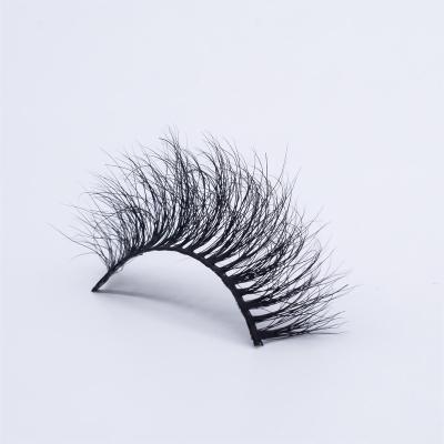 China New Styles Natural Natural Soft Whips Vendor Tape 3D Vegan Mink Lashes 100% Full Cotton Hand Made Tape for sale