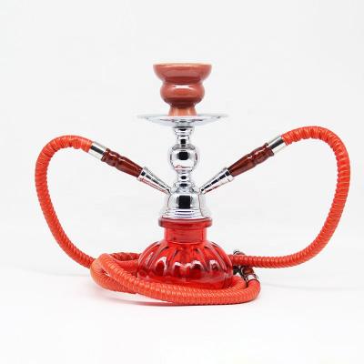 China Portable Bowl Arab Charcoal Shisha Full Set Hookah Water Pipe Accessories Tray Single Hose Water Pipe Smoking Accessories for sale