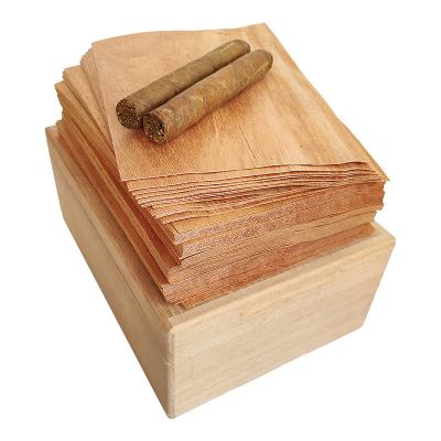 China Mahogany Scrap Cedar Wood Cigar Humidor Cigarette Holder Casual Cedar Wood Veneer for sale