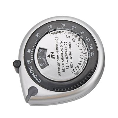 China Body Mass Measuring Tape Measure 150cm BMI Calculator for sale