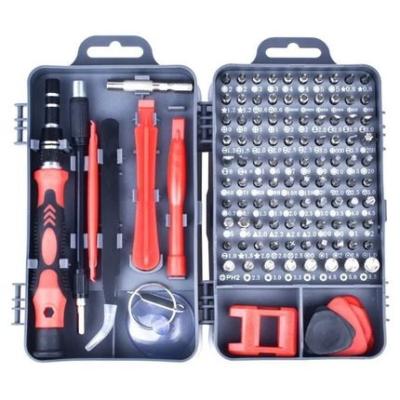 China Screwdriver set multi-function precision screwdriver set mobile phone computer repair household tools 115 in 1 for sale