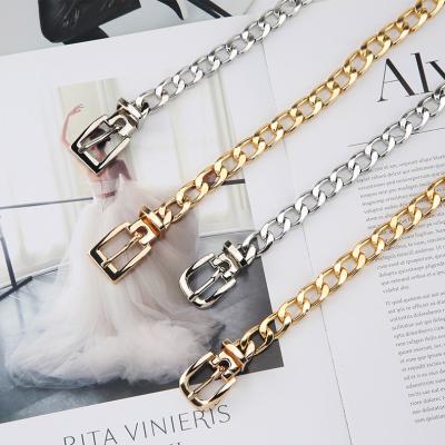 China Fashion Fashion Alloy Body Chain Alloy Female Adjustable Waist Multilayer Exaggerated Chain Belt for sale