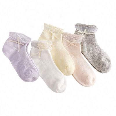 China QUICK DRY Breathable Environmentally Friendly Newborn Socks Comfortable Baby Socks for sale