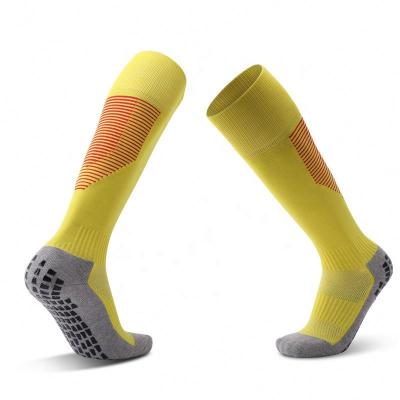 China Wholesale High Quality Nylon Anti Slip Football Socks QUICK DRY Comfortable Anti Slip Football Socks for sale