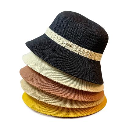 China Custom Foldable Sun Protection Bucket Hat Straw Hat Summer Vacation Beach Sunscreen Influencer Bucket Hat For Women for sale