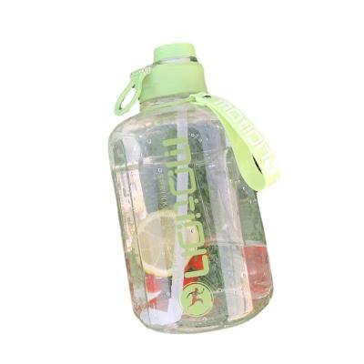 China Viable Latest Customized Fitness Sports Water Bottle Sticker Storage Bag Ton Bucket Drink Cup Capacity Space Super Cup for sale