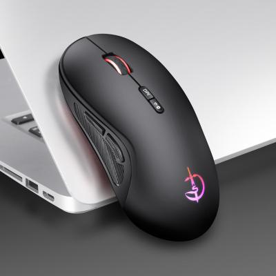 China Anti-drop Hit 7 Buttons 3 2.4G DPI Adjustable Optical Vertical 1000 1600 2400 Wireless Gaming Mouse for sale