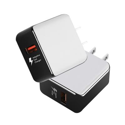 China PC Port USB Phone Charger QC3.0 USB Fast Travel Wall Charger Mobile Phone / EU USA R-U Brands On Tablet / Power Bank / MP3 / MP4 Available For Mobile Phones for sale