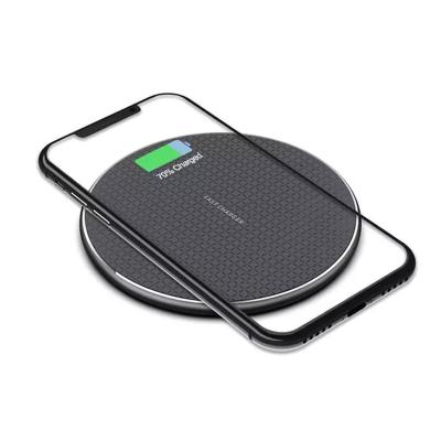 China UniversalÂ   Amazon Hot Selling Universal Portable 10W LED Qi Phone Fast Wireless Charger For iPhone For Samsung Huawei for sale