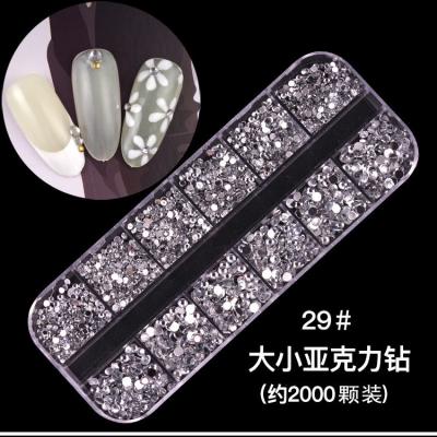 China ABS Nail Ornaments Nail Patch Link for sale