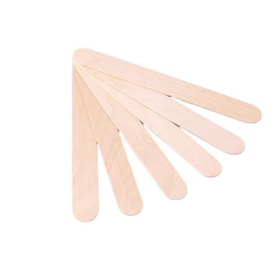 China 100pcs Wooden Hair Removal Wax Applicator Sticks Wax Spatula Spatulas for sale