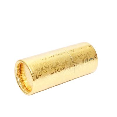 China Lipstick Tube Gold Lip Gloss Packaging Box Biodegradable Luxury Cosmetic for sale