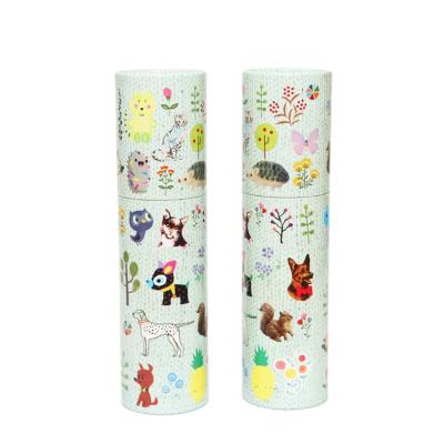 China Biodegradable Pencil Tube Packaging Customized Logo Cardboard Packing for sale